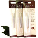 Cross Micro Ballpoint Refills Pack x2 8518-4 Black 8518-6 Blue or 8518-5 Red
