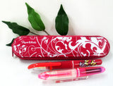 Papermate Handwriting Fountain Pen Set with Pen Case Pink-Special Purchase