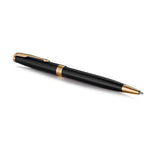 Parker Sonnet Black Lacquer and Gold Ballpoint Pen PKB017