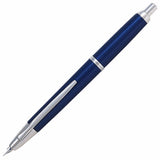 Pilot Capless Decimo Vanishing Point Retractable Fountain Pen Blue/RhodiumTrims