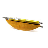 Pilot Capless Decimo Vanishing Point Retractable Fountain Pen Gold/Rhodium Trims