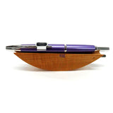 Pilot Capless Decimo Vanishing Point Retractable Fountain Pen Violet Lilac/Rhodium Trims