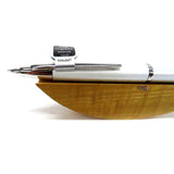 Pilot Capless Decimo Vanishing Point Retractable Fountain Pen White/RhodiumTrims