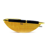 Pilot Capless Vanishing Point Retractable Fountain Pen Black/Gold Trims