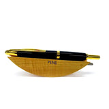 Pilot Capless Vanishing Point Retractable Fountain Pen Black/Gold Trims