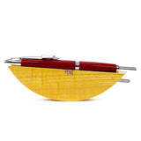 Pilot Capless Vanishing Point Retractable Fountain Pen Red/Rhodium Trim