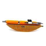 Pilot Capless Vanishing Point Retractable Fountain Pen Yellow with Chrome Trims