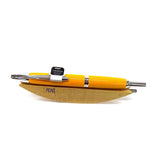 Pilot Capless Vanishing Point Retractable Fountain Pen Yellow with Chrome Trims