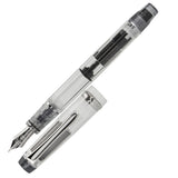 Pilot Custom Heritage 92 Skeleton Transparent Fountain Pen with Black and Chrome Trims