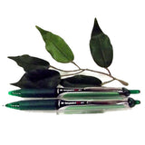 Pilot Hi-Tecpoint V5 Retractable Needlepoint Pen Fine Tip in Green x2