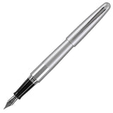 Pilot MR Matt Silver Fountain Pen, Rollerball or Ballpoint - Gift Boxed