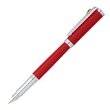 Sheaffer Ferrari Intensity Satin Red Fountain Pen with Chrome Trims