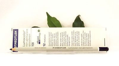 Staedtler 108 Omnichrom Non-Permanent Dry Marker Pencils Chinagraph in Available in 6 Colours