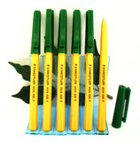 Staedtler 430-F Fine Stick Pen x6 0.25mm Writing Tip in Black, Blue, Red or Green