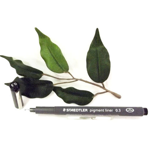 Staedtler Pigment Liner 0.3mm Black Indelible Ink 308