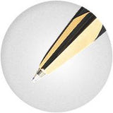 Waterman Carène Ballpoint Pen Black Lacquer Body with Gold Trims S0700380