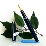 X-Pen Legend Fountain Pen Deep Blue Lacquer 404F X Pen Gift Boxed