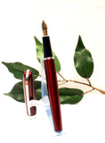 X-Pen Legend Fountain Pen Deep Burgundy Lacquer 405F