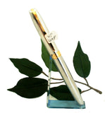 X-Pen Legend Fountain Pen Steel & Gold Trim 406F X Pen
