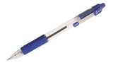 Zebra Z-Grip Ballpoint Pen x3 Assorted Black Blue & Red Retractable 1.0mm Medium
