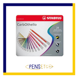 Stabilo Carbothello Chalk Pastel Pencils in Tins of 12, 24, 36 & 48