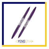 Pilot FriXion Erasable Rollerball Pen available in 12 Colours - Erasable Ink - 0.7 Tip - x2