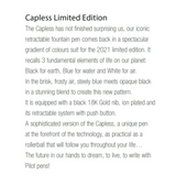 Pilot Capless BLACK ICE Limited Edition 2021 Fountain Pen