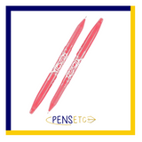 Pilot FriXion Erasable Rollerball Pen available in 12 Colours - Erasable Ink - 0.7 Tip - x2