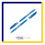 Pilot FriXion Erasable Rollerball Pen available in 12 Colours - Erasable Ink - 0.7 Tip - x2