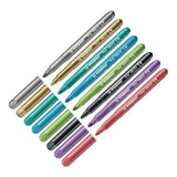 STABILO Trio Deco Metallic Colouring Pens Pack of 8