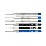 Parker Jotter London Refill Pack 3 x Quinkflow and 3 x Quink Gel Refills