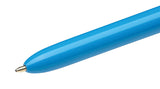 Bic 4 Colours Original Multifunction Ballpoint Pen in Blue and White