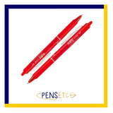 Pilot Frixion Erasable Clicker Pen 0.7mm x 2 available in 7 Colours