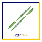 Pilot FriXion Erasable Rollerball Pen available in 12 Colours - Erasable Ink - 0.7 Tip - x2