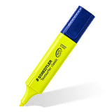 Staedtler Textsurfer Classic Yellow Highlighter 3 Pack with 1-5mm Tip and Fast Drying Ink