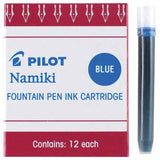 Namiki Pilot IC-100 Ink Cartridges BLUE x12
