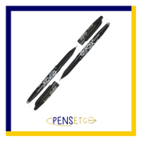 Pilot FriXion Erasable Rollerball Pen available in 12 Colours - Erasable Ink - 0.7 Tip - x2