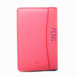 Collins Elite Padded Address Book Pink CL165 Slim Business Credit Card pockets