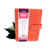 Collins Milan Organiser Pocket Size Diary Pink Lilac Green Address Book