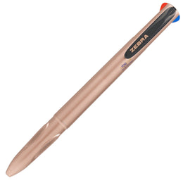 Zebra 4 Colour Multipen Rose Gold