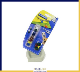 Rapesco Supaclip Dispenser and clips extra 25 Multi Coloured Clips RC4025MC