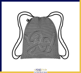 LOQI SAGMEISTER & WALSH Go Go Go Drawstring Backpack