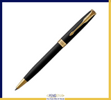 Parker Sonnet Matt Black and Gold Ballpoint Pen PKB013