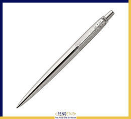 Parker Jotter Premium Ballpoint in 2 Diagonal Styles with Chrome Trims