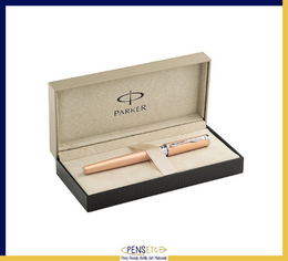 Parker Ingenuity 5th Technology Pen Slim Pink Gold with Medium Nib