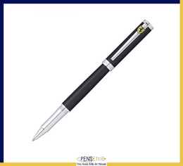 Sheaffer Ferrari Intensity Satin Black Ballpoint Pen with Chrome Trims