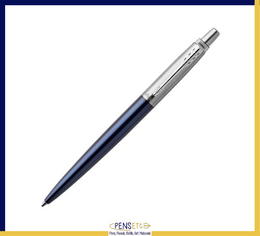 Parker Jotter Royal Blue Ballpoint Pen with Chrome Trims