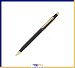 CROSS Classic Century Ballpoint Pen Classic Black with 23 CT Gold-Plated Trims