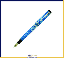 Conklin Duragraph Fountain Pen in Ice Blue