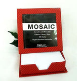 Grandluxe Mosaic Memo Box with Photo Slot Available in 4 Colours